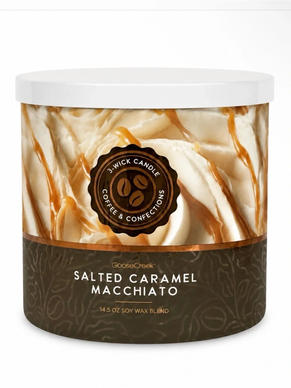 Goose Creek Salted Caramel Macchiato 3-Wick Candle